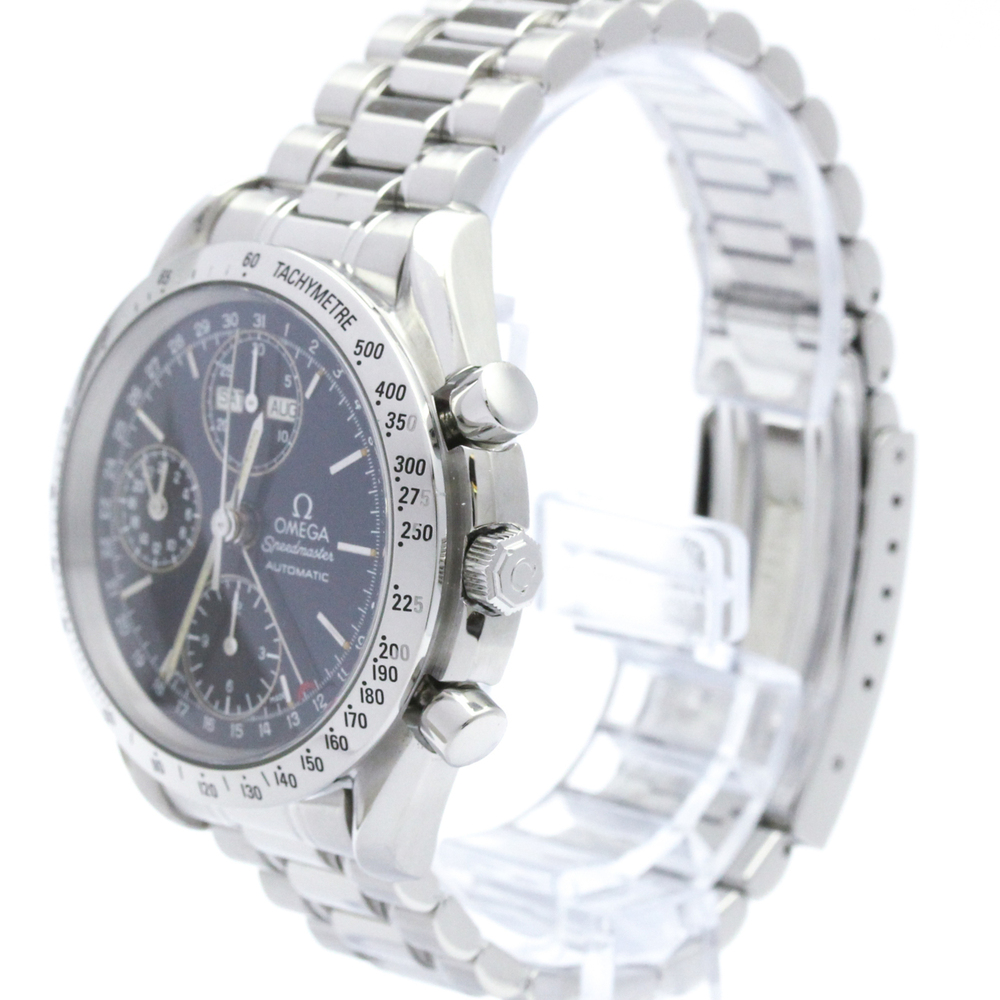 Omega Speedmaster Triple Calendar Chronograph Automatic Stainless Steel 39